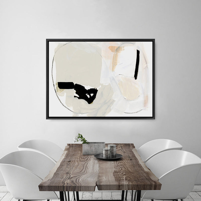 Shop Apart Canvas Print a painted abstract themed framed canvas wall art print from The Print Emporium artwork collection - Buy Australian made fine art painting style stretched canvas prints for the home and your interior decor space, TPE-DH-112-CA-35X46-NF