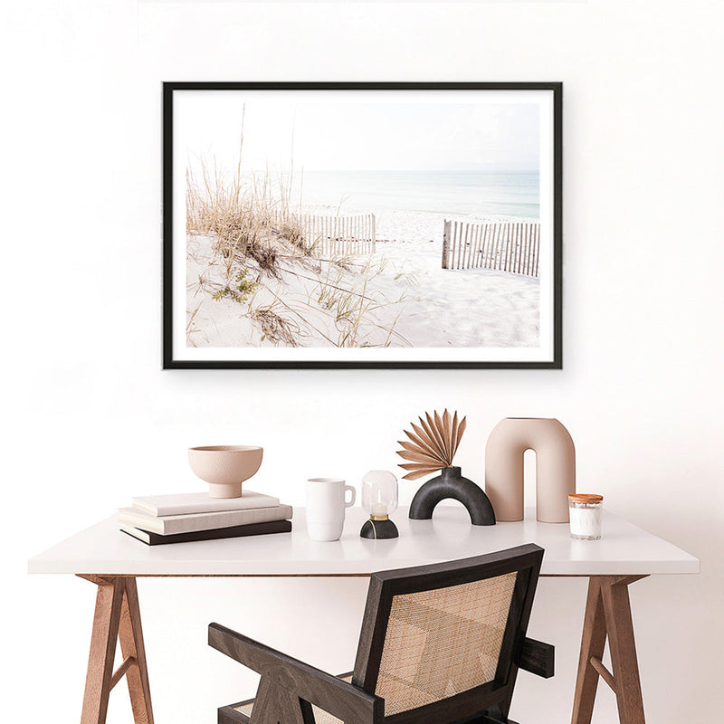 Shop Beach Access Photo Art Print a coastal themed photography wall art print from The Print Emporium wall artwork collection - Buy Australian made fine art poster and framed prints for the home and your interior decor, TPE-1230-AP