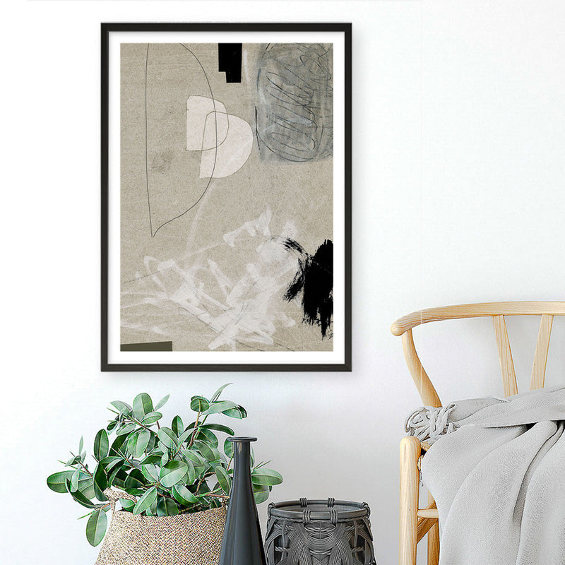 Shop Being II Art Print a painted abstract themed wall art print from The Print Emporium wall artwork collection - Buy Australian made fine art painting style poster and framed prints for the home and your interior decor room, TPE-DH-190-AP