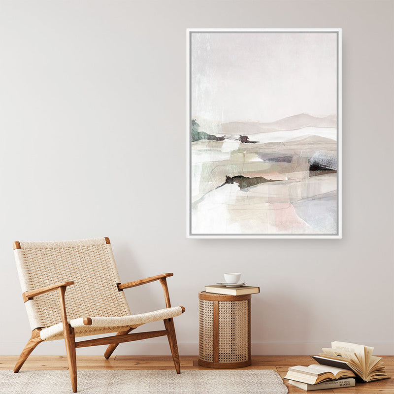 Shop Blended Canvas Print a painted abstract themed framed canvas wall art print from The Print Emporium artwork collection - Buy Australian made fine art painting style stretched canvas prints for the home and your interior decor space, TPE-DH-013-CA-35X46-NF