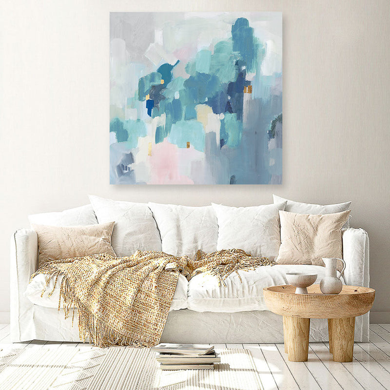 Shop Bolded (Square) Canvas Print a painted abstract themed framed canvas wall art print from The Print Emporium artwork collection - Buy Australian made fine art painting style stretched canvas prints for the home and your interior decor space, TPE-PC-LE087-CA-40X40-NF