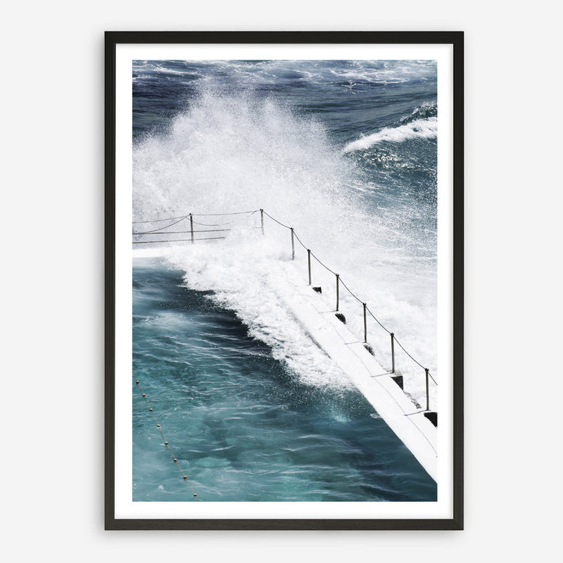 Shop Bondi Storm II Photo Art Print a coastal themed photography wall art print from The Print Emporium wall artwork collection - Buy Australian made fine art poster and framed prints for the home and your interior decor, TPE-149-AP