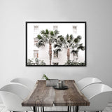 Shop Casa Palms Photo Canvas Print a coastal themed photography framed stretched canvas print from The Print Emporium wall artwork collection - Buy Australian made prints for the home and your interior decor space, TPE-545-CA-35X46-NF