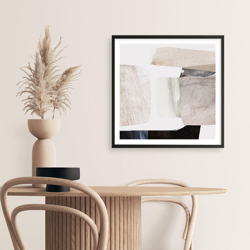 Shop Clay 2 (Square) Art Print a painted abstract themed wall art print from The Print Emporium wall artwork collection - Buy Australian made fine art painting style poster and framed prints for the home and your interior decor room, TPE-DH-257-AP