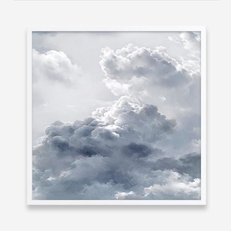 Shop Cloudscape II (Square) Art Print a painted style wall art print from The Print Emporium wall artwork collection - Buy Australian made fine art painting style poster and framed prints for the home and your interior decor room, TPE-464-AP