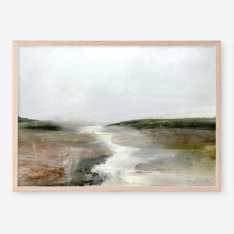 Shop Crystal River Art Print a painted abstract themed wall art print from The Print Emporium wall artwork collection - Buy Australian made fine art painting style poster and framed prints for the home and your interior decor room, TPE-DH-119-AP