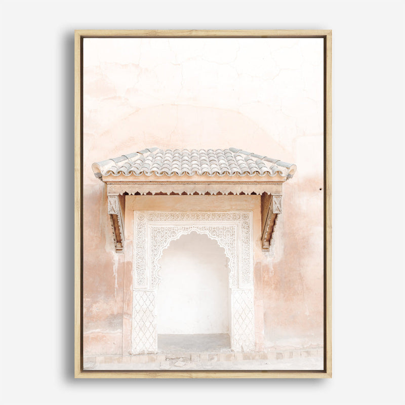 Shop Desert Entrance I Photo Canvas Print a Moroccan desert boho themed photography framed stretched canvas print from The Print Emporium wall artwork collection - Buy Australian made prints for the home and your interior decor space, TPE-1105-CA-35X46-NF
