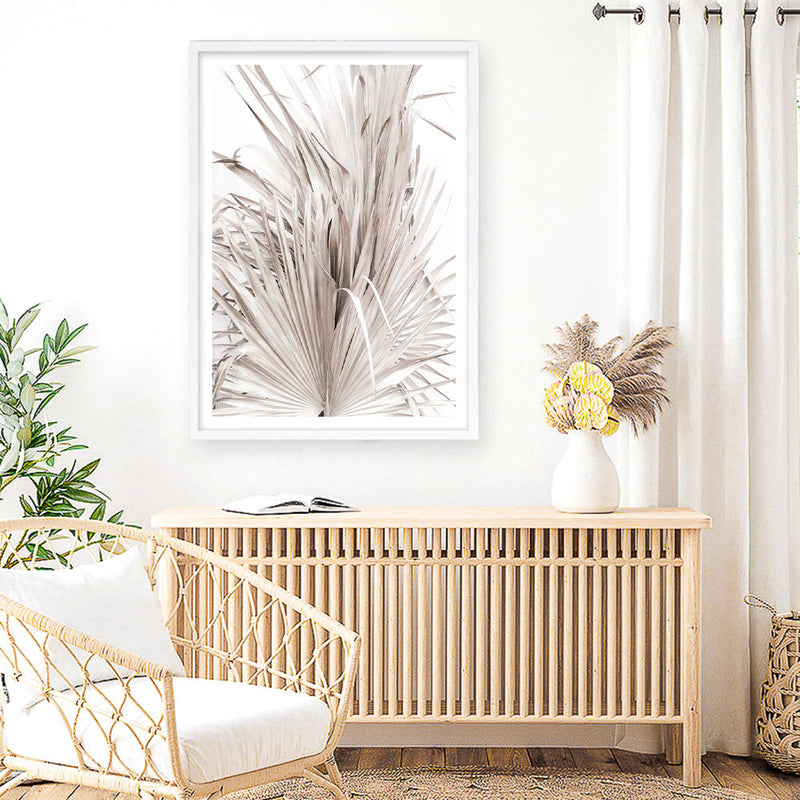 Shop Dried Palm Leaves III Photo Art Print a photography wall art print from The Print Emporium wall artwork collection - Buy Australian made fine art poster and framed prints for the home and your interior decor room, TPE-781-AP