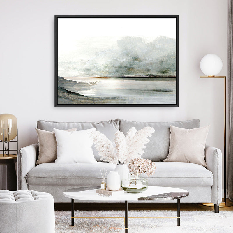 Shop Ebb Canvas Print a painted abstract themed framed canvas wall art print from The Print Emporium artwork collection - Buy Australian made fine art painting style stretched canvas prints for the home and your interior decor space, TPE-DH-347-CA-35X46-NF