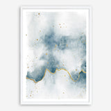 Shop Flow with Gold II Art Print a painted abstract themed wall art print from The Print Emporium wall artwork collection - Buy Australian made fine art painting style poster and framed prints for the home and your interior decor room, TPE-WA-36968-AP