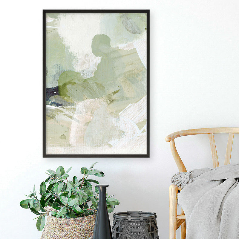 Shop Green 3 Art Print a painted abstract themed wall art print from The Print Emporium wall artwork collection - Buy Australian made fine art painting style poster and framed prints for the home and your interior decor room, TPE-DH-055-AP