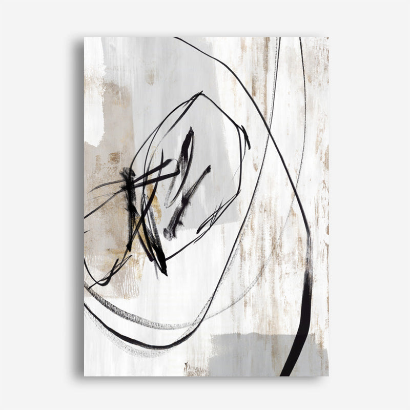 Shop Indentation I Canvas Print a painted abstract themed framed canvas wall art print from The Print Emporium artwork collection - Buy Australian made fine art painting style stretched canvas prints for the home and your interior decor space, TPE-PC-PG716-CA-35X46-NF