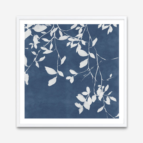 Shop Indigo Sky II (Square) Art Print a painted abstract themed wall art print from The Print Emporium wall artwork collection - Buy Australian made fine art painting style poster and framed prints for the home and your interior decor room, TPE-PC-EZ873-AP