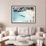 Shop Island Bay Photo Art Print a coastal themed photography wall art print from The Print Emporium wall artwork collection - Buy Australian made fine art poster and framed prints for the home and your interior decor, TPE-1285-AP
