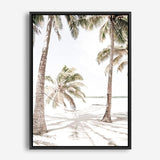 Shop Island Hammock II Photo Canvas Print a coastal themed photography framed stretched canvas print from The Print Emporium wall artwork collection - Buy Australian made prints for the home and your interior decor space, TPE-1052-CA-35X46-NF