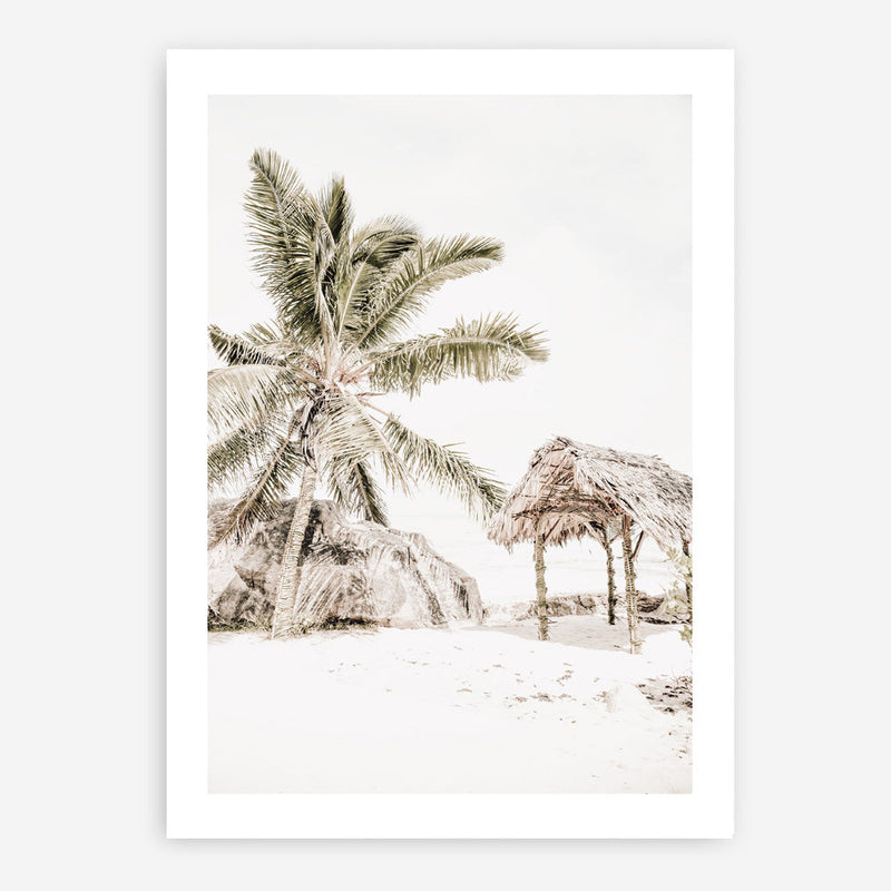 Shop Island Hut Photo Art Print a coastal themed photography wall art print from The Print Emporium wall artwork collection - Buy Australian made fine art poster and framed prints for the home and your interior decor