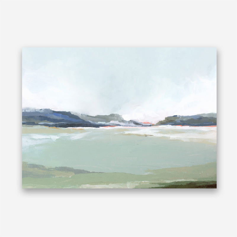 Shop Lakeside View I Canvas Print a painted abstract themed framed canvas wall art print from The Print Emporium artwork collection - Buy Australian made fine art painting style stretched canvas prints for the home and your interior decor space, TPE-PC-EZ972-CA-35X46-NF