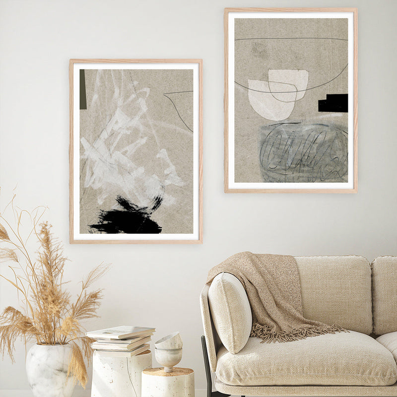 Shop Lifestyle 1 Art Print a painted abstract themed wall art print from The Print Emporium wall artwork collection - Buy Australian made fine art painting style poster and framed prints for the home and your interior decor room, TPE-DH-064-AP