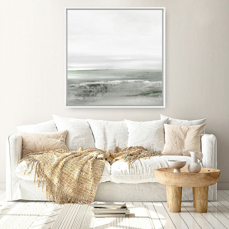 Shop Light Dawn 1 (Square) Canvas Print a painted abstract themed framed canvas wall art print from The Print Emporium artwork collection - Buy Australian made fine art painting style stretched canvas prints for the home and your interior decor space, TPE-DH-291-CA-40X40-NF