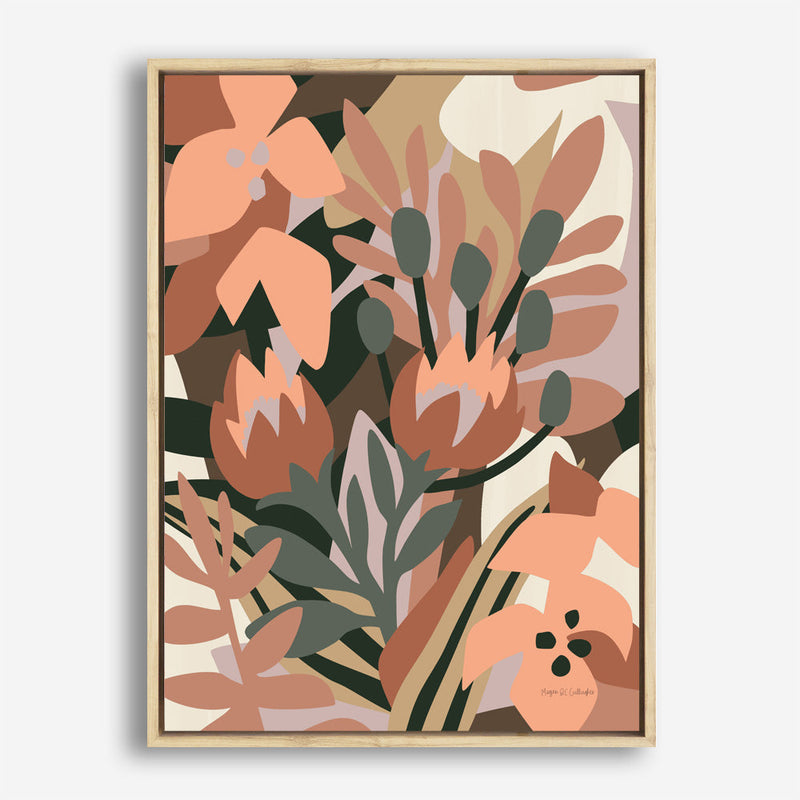Shop Limited Results Sedona Canvas Print a floral themed painted framed canvas wall art print from The Print Emporium artwork collection - Buy Australian made fine art painting style stretched canvas prints for the home and your interior decor space, TPE-WA-66974-CA-35X46-NF
