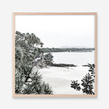 Shop Little Cove I (Square) Photo Art Print a coastal themed photography wall art print from The Print Emporium wall artwork collection - Buy Australian made fine art poster and framed prints for the home and your interior decor, TPE-603-AP