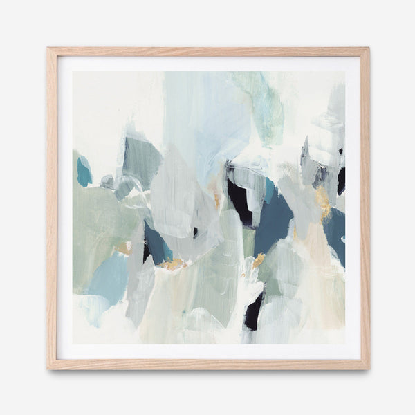 Shop Little Talks III (Square) Art Print a painted abstract themed wall art print from The Print Emporium wall artwork collection - Buy Australian made fine art painting style poster and framed prints for the home and your interior decor room, TPE-PC-EZ673-AP