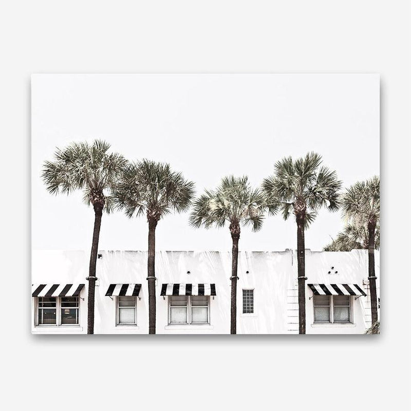 Shop Miami II Photo Canvas Print a coastal themed photography framed stretched canvas print from The Print Emporium wall artwork collection - Buy Australian made prints for the home and your interior decor space, TPE-619-CA-35X46-NF
