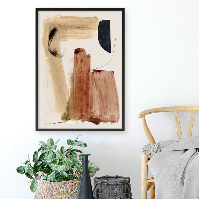 Shop Mind II Art Print a painted abstract themed wall art print from The Print Emporium wall artwork collection - Buy Australian made fine art painting style poster and framed prints for the home and your interior decor room, TPE-DH-193-AP