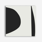 Shop Minimal Black 1 (Square) Canvas Print a painted abstract themed framed canvas wall art print from The Print Emporium artwork collection - Buy Australian made fine art painting style stretched canvas prints for the home and your interior decor space, TPE-DH-333-CA-40X40-NF
