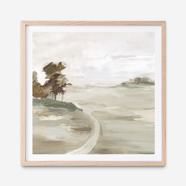 Shop Morning Crisp II (Square) Art Print a painted abstract themed wall art print from The Print Emporium wall artwork collection - Buy Australian made fine art painting style poster and framed prints for the home and your interior decor room, TPE-PC-LE202-AP