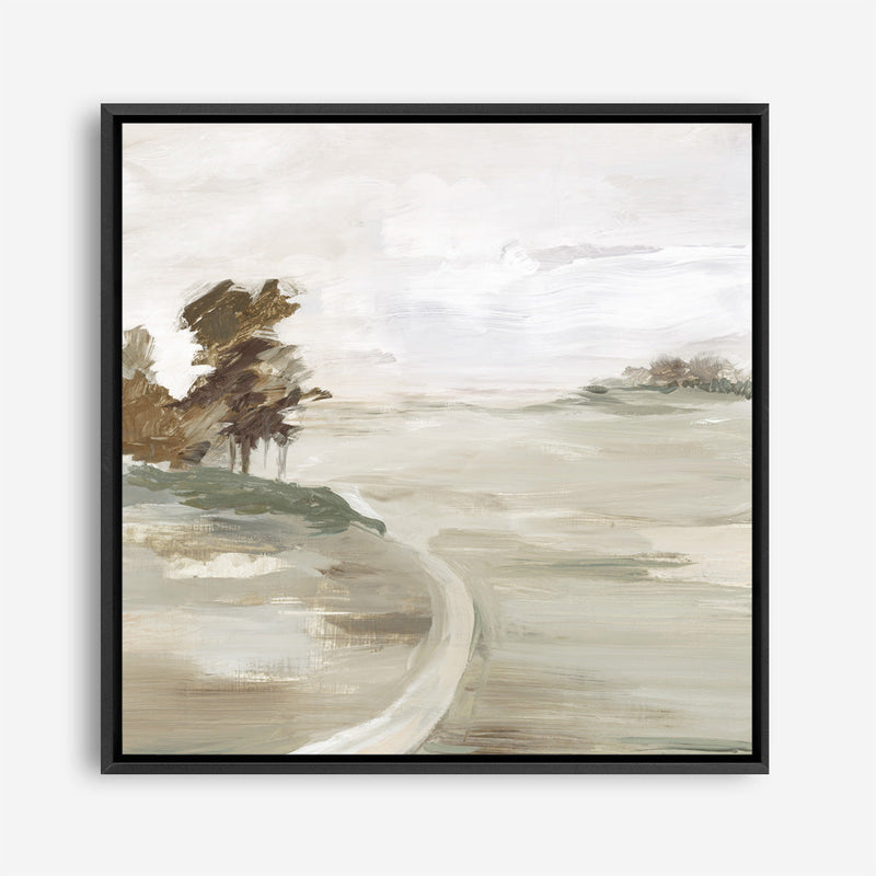 Shop Morning Crisp II (Square) Canvas Print a painted abstract themed framed canvas wall art print from The Print Emporium artwork collection - Buy Australian made fine art painting style stretched canvas prints for the home and your interior decor space, TPE-PC-LE202-CA-40X40-NF