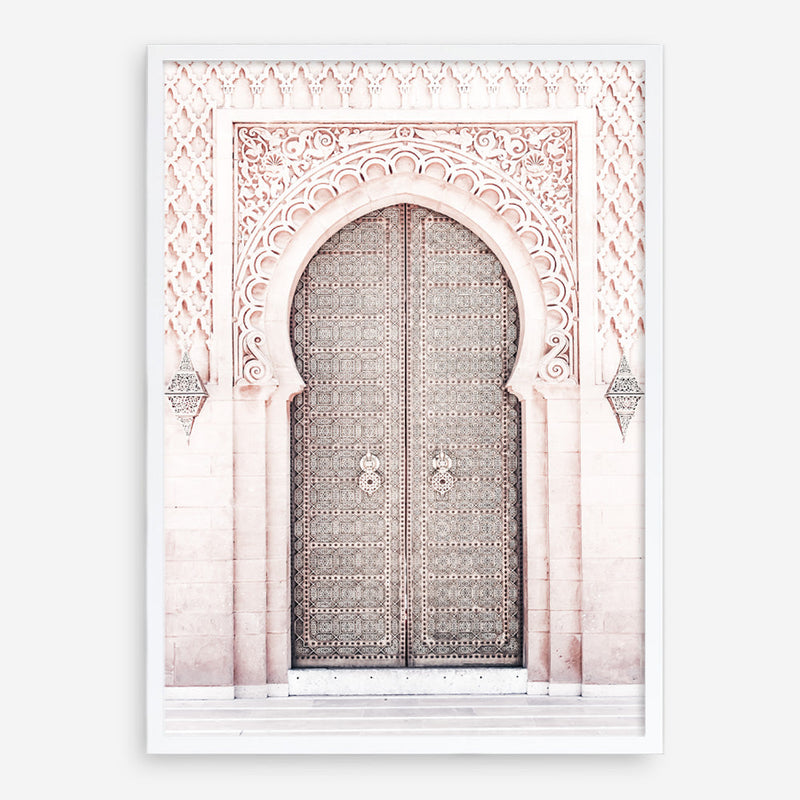 Shop Moroccan Door II Photo Art Print a Moroccan desert boho themed photography wall art print from The Print Emporium wall artwork collection - Buy Australian made fine art poster and framed prints for the home and your interior decor room, TPE-826-AP