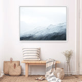 Shop Mountain Gradient Canvas Print a painted abstract themed framed canvas wall art print from The Print Emporium artwork collection - Buy Australian made fine art painting style stretched canvas prints for the home and your interior decor space, TPE-WA-69904-CA-35X46-NF