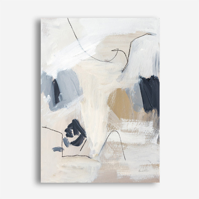 Shop Neutral Abstract II Canvas Print a painted abstract themed framed canvas wall art print from The Print Emporium artwork collection - Buy Australian made fine art painting style stretched canvas prints for the home and your interior decor space, TPE-WA-69764-CA-35X46-NF