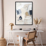 Shop Neutral Abstract II Canvas Print a painted abstract themed framed canvas wall art print from The Print Emporium artwork collection - Buy Australian made fine art painting style stretched canvas prints for the home and your interior decor space, TPE-WA-69764-CA-35X46-NF