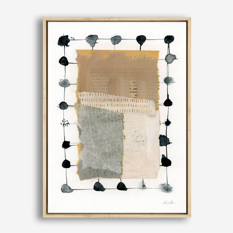 Shop Neutral Collage II Canvas Print a painted abstract themed framed canvas wall art print from The Print Emporium artwork collection - Buy Australian made fine art painting style stretched canvas prints for the home and your interior decor space, TPE-WA-73168-CA-35X46-NF