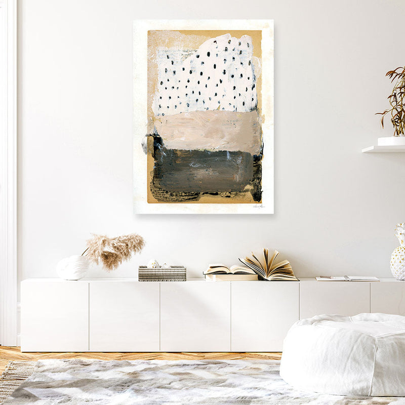 Shop Neutral Collage III Canvas Print a painted abstract themed framed canvas wall art print from The Print Emporium artwork collection - Buy Australian made fine art painting style stretched canvas prints for the home and your interior decor space, TPE-WA-73169-CA-35X46-NF