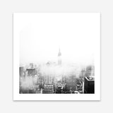 Shop New York Fog (Square) Photo Art Print a photography wall art print from The Print Emporium wall artwork collection - Buy Australian made fine art poster and framed prints for the home and your interior decor room, TPE-605-AP