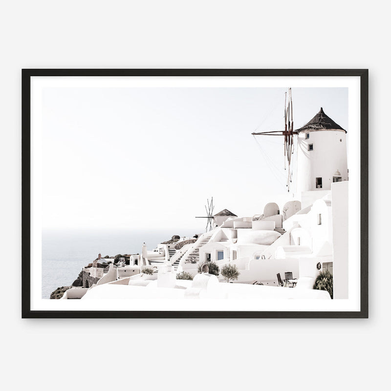 Shop Oia II Photo Art Print a coastal themed photography wall art print from The Print Emporium wall artwork collection - Buy Australian made fine art poster and framed prints for the home and your interior decor, TPE-842-AP