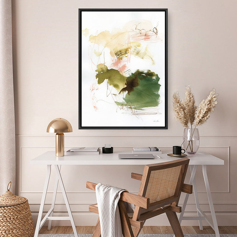 Shop Palette of Spring II Canvas Print a painted abstract themed framed canvas wall art print from The Print Emporium artwork collection - Buy Australian made fine art painting style stretched canvas prints for the home and your interior decor space, TPE-WA-73171-CA-35X46-NF