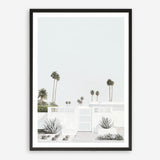 Shop Palm Springs Doorway 3 (Light) Art Print a coastal themed painted wall art print from The Print Emporium wall artwork collection - Buy Australian made fine art painting style poster and framed prints for the home and your interior decor room, TPE-616-AP
