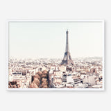 Shop Paris Skyline Photo Art Print an Eiffel Tower France themed photography wall art print from The Print Emporium wall artwork collection - Buy Australian made fine art poster and framed prints for the home and your interior decor room, TPE-297-AP