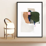 Shop Patchwork Pieces I Art Print a painted abstract themed wall art print from The Print Emporium wall artwork collection - Buy Australian made fine art painting style poster and framed prints for the home and your interior decor room, TPE-PC-PI523-AP