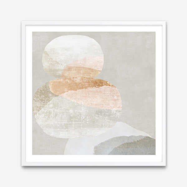 Shop Pile Up I (Square) Art Print a painted abstract themed wall art print from The Print Emporium wall artwork collection - Buy Australian made fine art painting style poster and framed prints for the home and your interior decor room, TPE-PC-PI555-AP