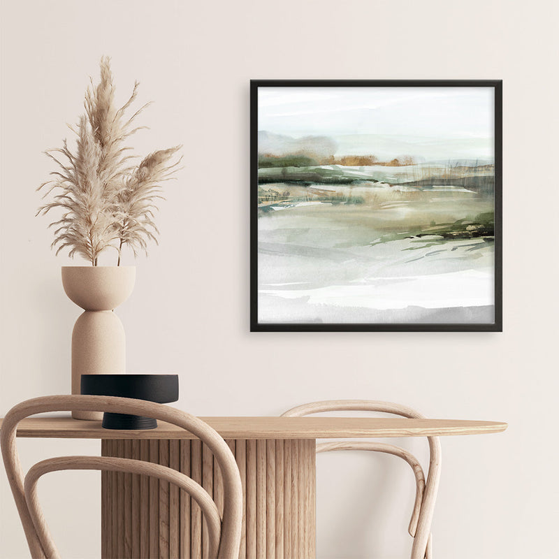 Shop Prologue II (Square) Art Print a painted abstract themed wall art print from The Print Emporium wall artwork collection - Buy Australian made fine art painting style poster and framed prints for the home and your interior decor room, TPE-PC-EZ363-AP