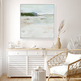 Shop Salt Air (Square) Canvas Print a painted abstract themed framed canvas wall art print from The Print Emporium artwork collection - Buy Australian made fine art painting style stretched canvas prints for the home and your interior decor space, TPE-PC-PW432-CA-40X40-NF