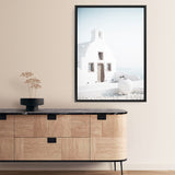 Shop Santorini Summer I Photo Canvas Print a coastal themed photography framed stretched canvas print from The Print Emporium wall artwork collection - Buy Australian made prints for the home and your interior decor space, TPE-1170-CA-35X46-NF