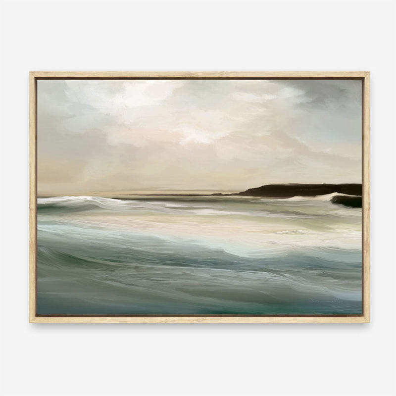 Shop Sennen Cove Canvas Print a painted abstract themed framed canvas wall art print from The Print Emporium artwork collection - Buy Australian made fine art painting style stretched canvas prints for the home and your interior decor space, TPE-DH-361-CA-35X46-NF