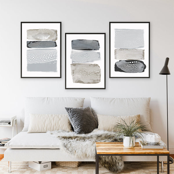 Shop Sparkling Together I Art Print a painted abstract themed wall art print from The Print Emporium wall artwork collection - Buy Australian made fine art painting style poster and framed prints for the home and your interior decor room, TPE-PC-PI504-AP