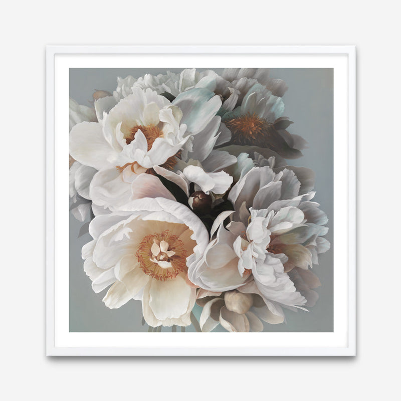 Shop Spring Bouquet II (Square) Art Print a floral themed painted wall art print from The Print Emporium wall artwork collection - Buy Australian made fine art painting style poster and framed prints for the home and your interior decor room, TPE-323-AP